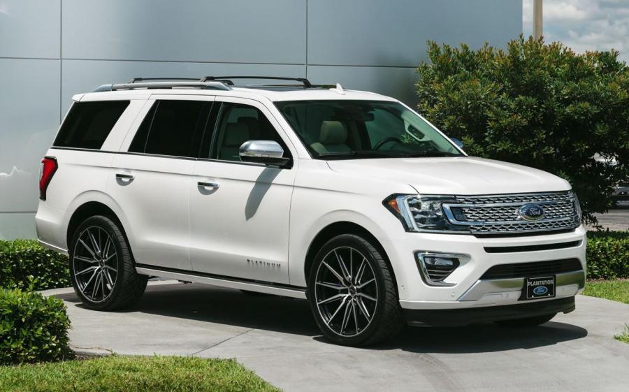 Ford Expedition Platinum on Vossen Wheels (HF6-1) '2019